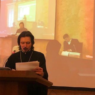 Священник нашего храма выступил на международной конференции «Традиционные ценности и образы будущего»