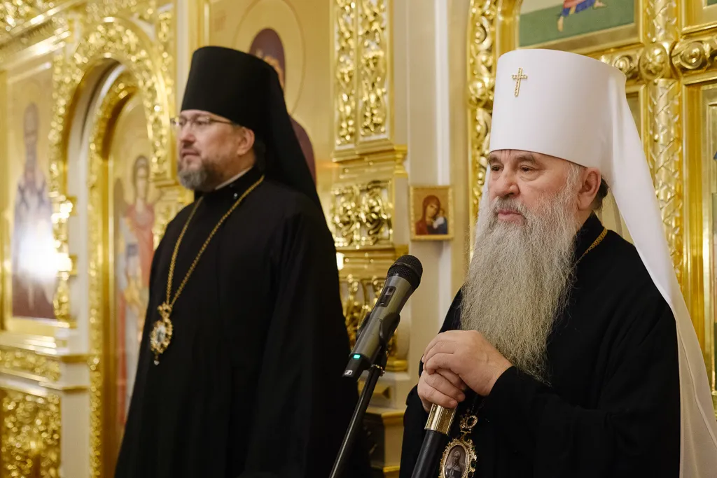Всенощное бдение совершил митрополит Санкт-Петербургский и Ладожский Варсонофий