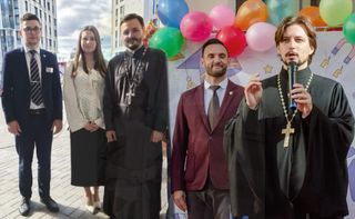 Духовенство храма приняло участие в праздновании Дня Знаний
