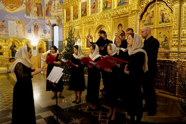 Благотворительный концерт Профессионального хора храма