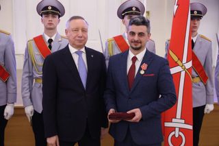 Чтец нашего храма награждён медалью Луки Крымского