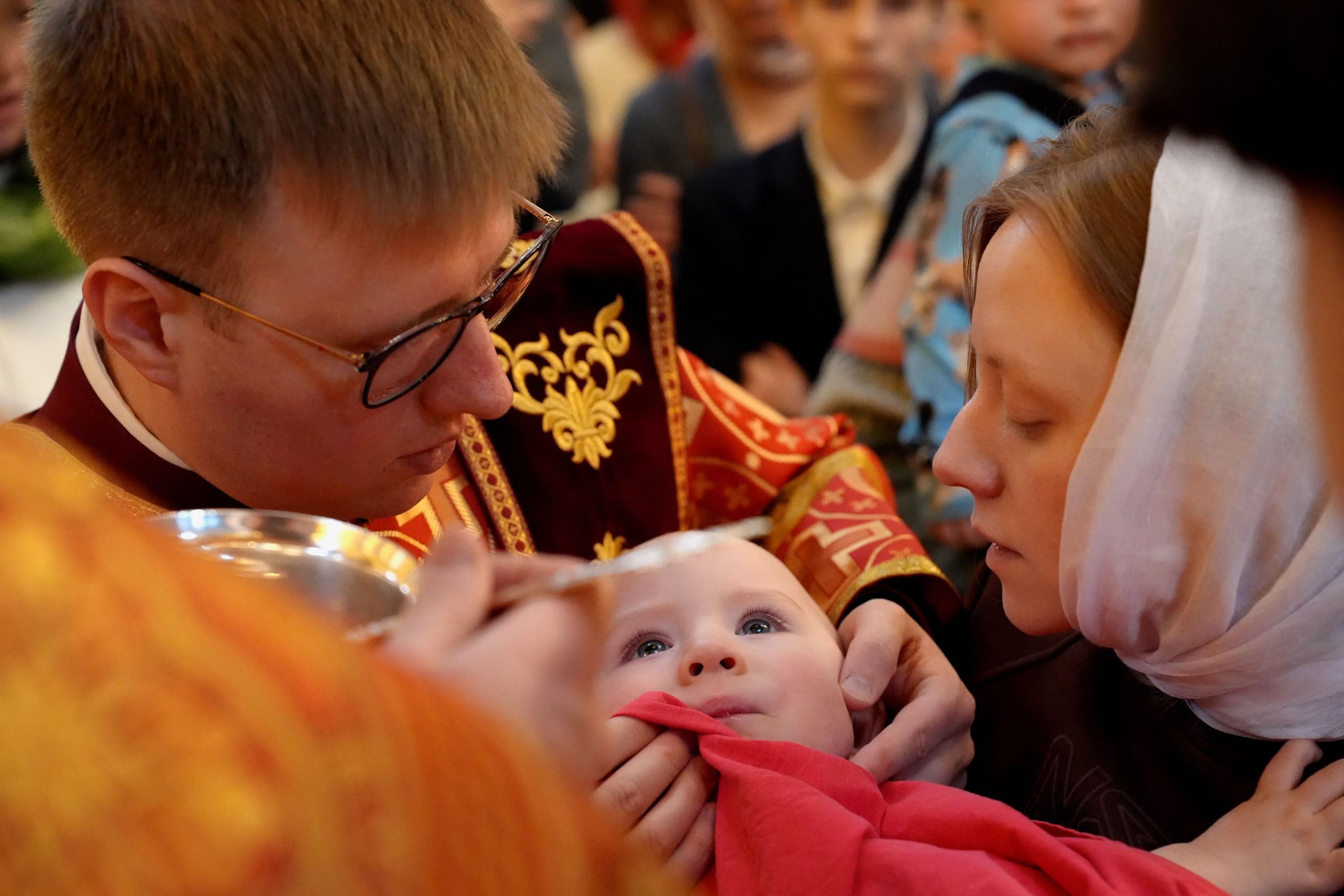 Евхаристия в храме