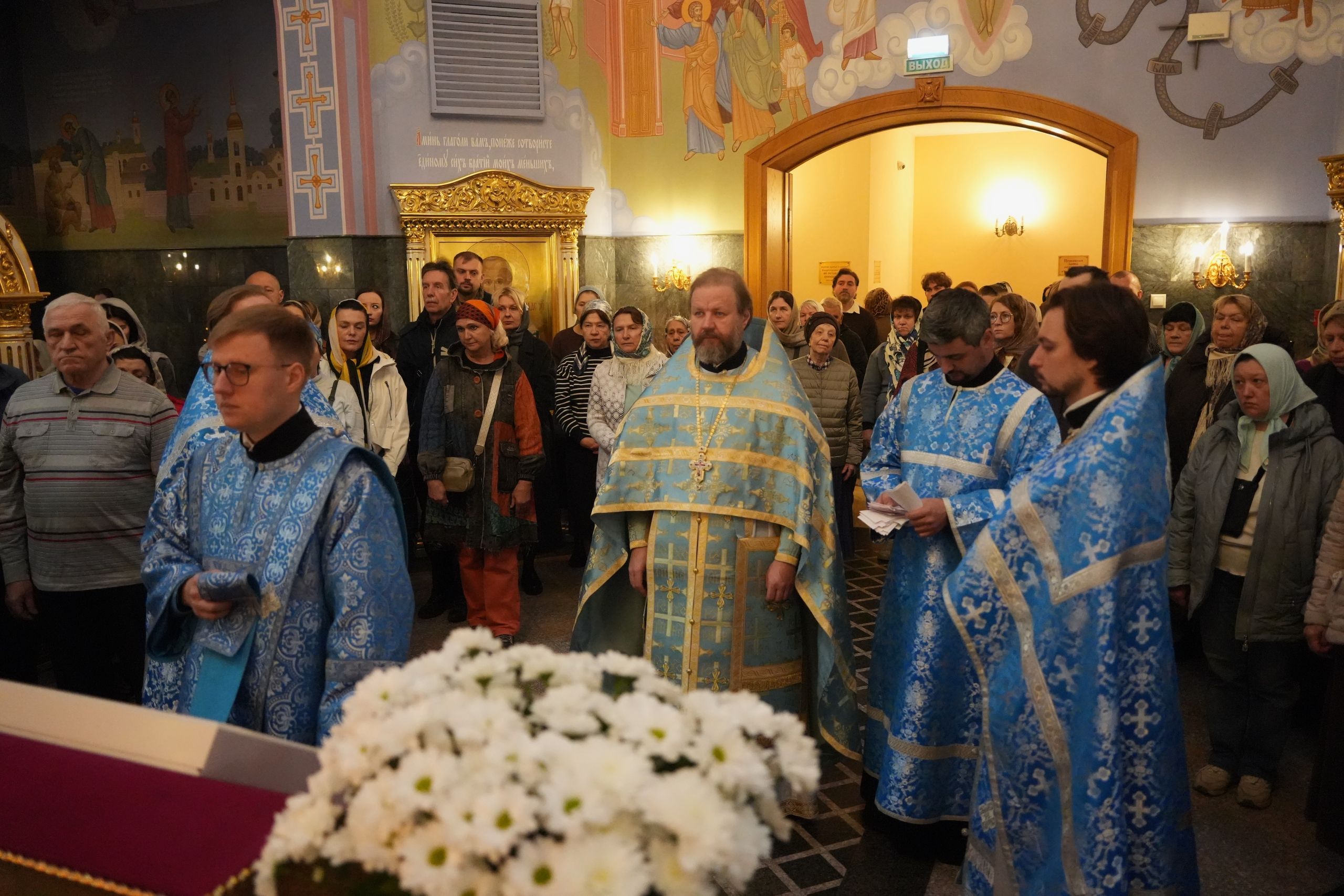 Праздник Покрова Пресвятой Богородицы в храме святой блаженной Ксении Петербургской