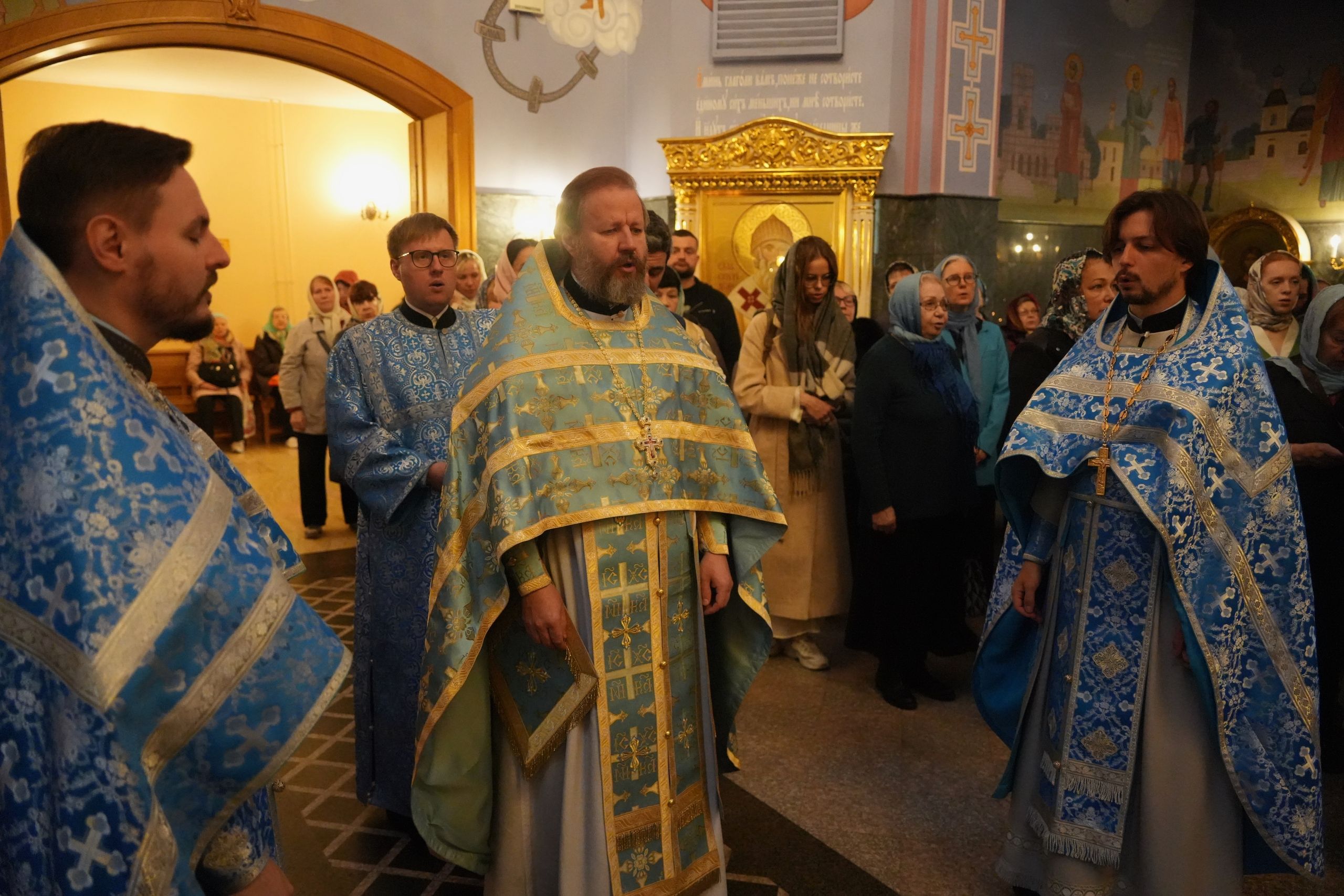 Праздничное богослужение в праздник Рождества Пресвятой Богородицы