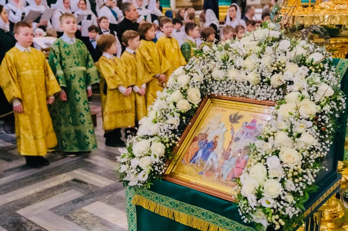 Воспитанники Воскресной школы приняли участие в торжественном богослужении в Исаакиевском соборе
