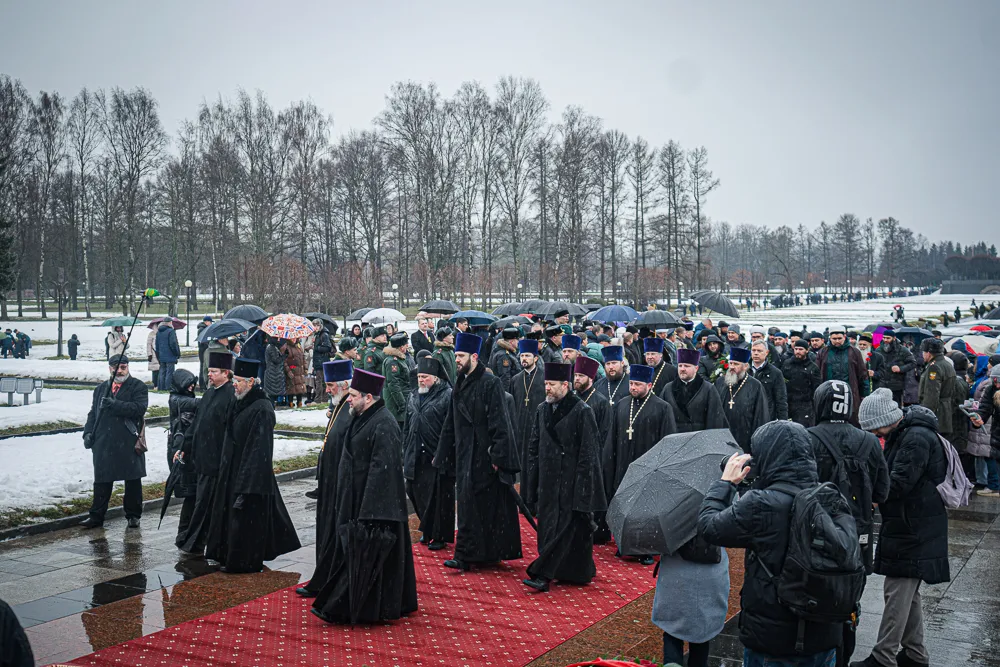 Настоятель храма принял участие в мемориальном мероприятии к 81-летию полного снятия Блокады Ленинграда