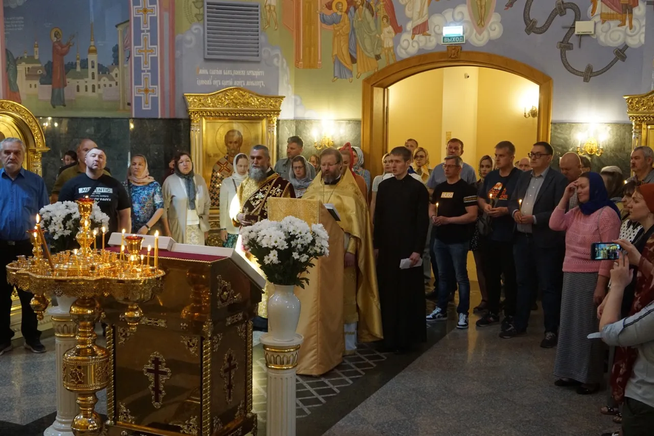 Молебен во славу русского оружия