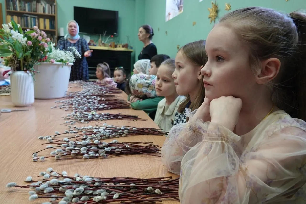 Вербное воскресение - детский праздник