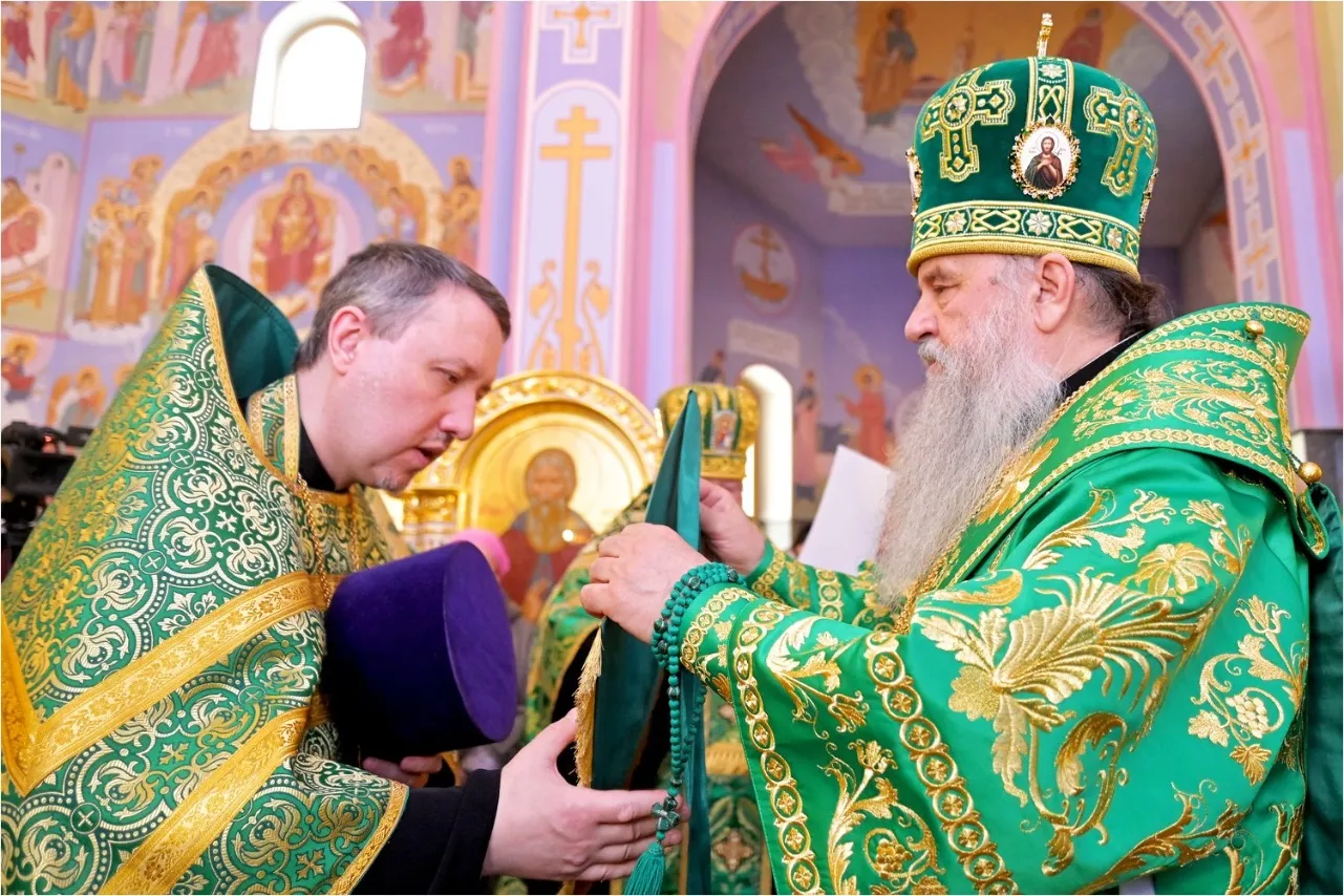 Митрополит Варсонофий совершил Всенощное бдение в нашем храме