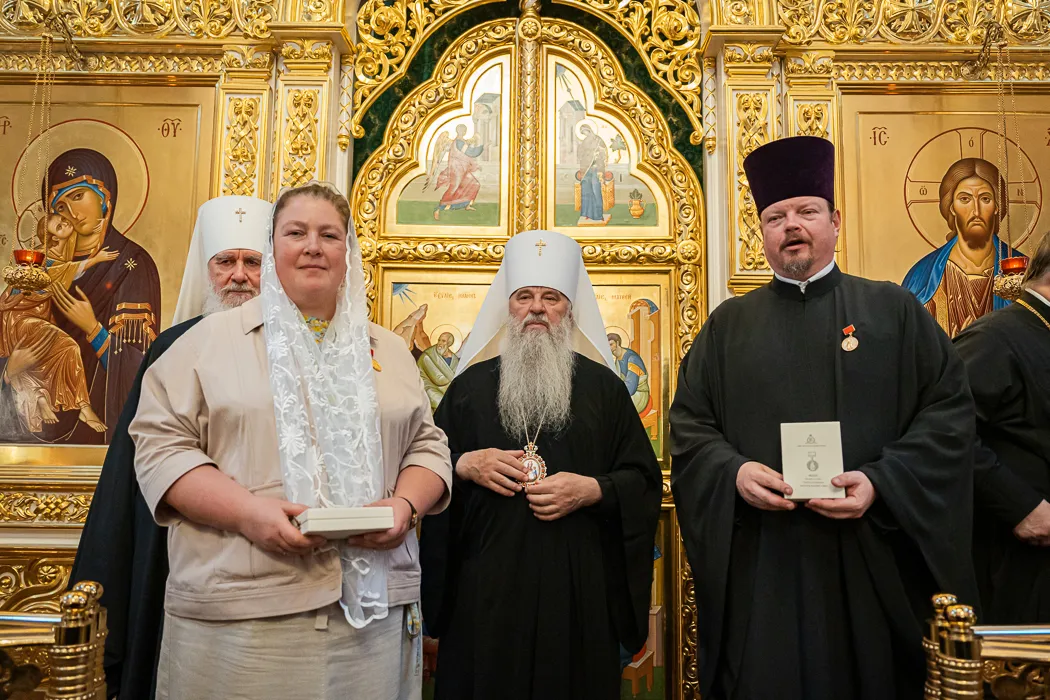 Митрополит Варсонофий совершил Всенощное бдение в нашем храме
