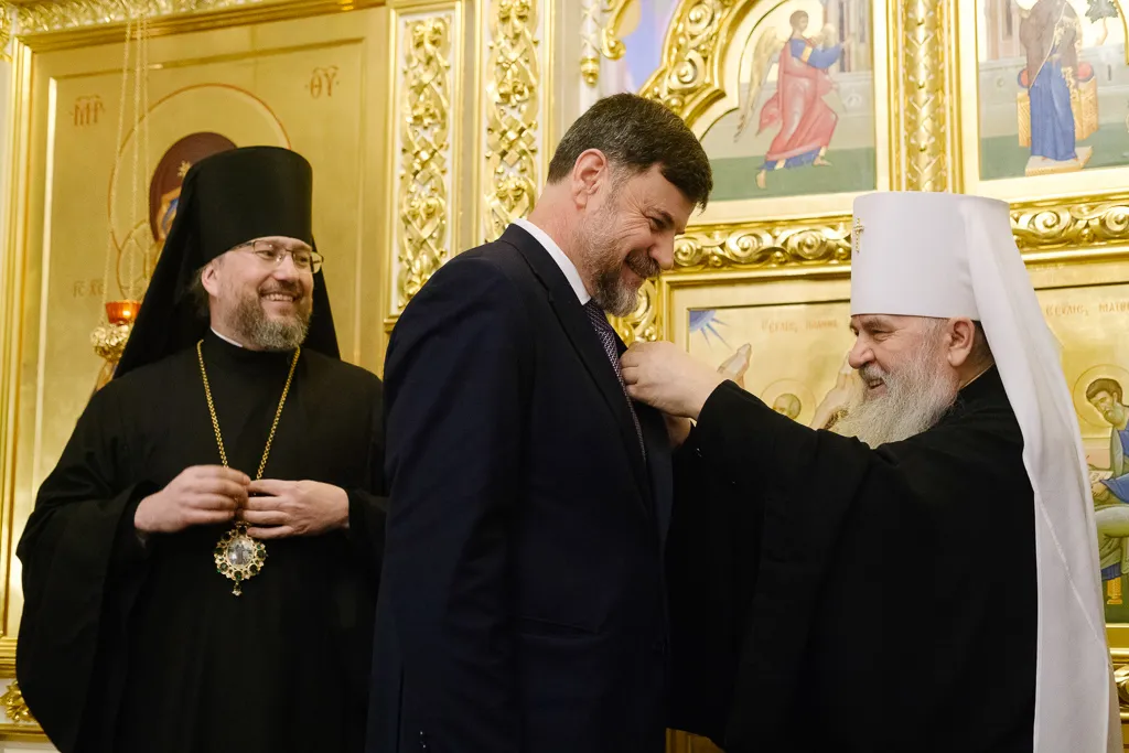 Всенощное бдение совершил митрополит Санкт-Петербургский и Ладожский Варсонофий