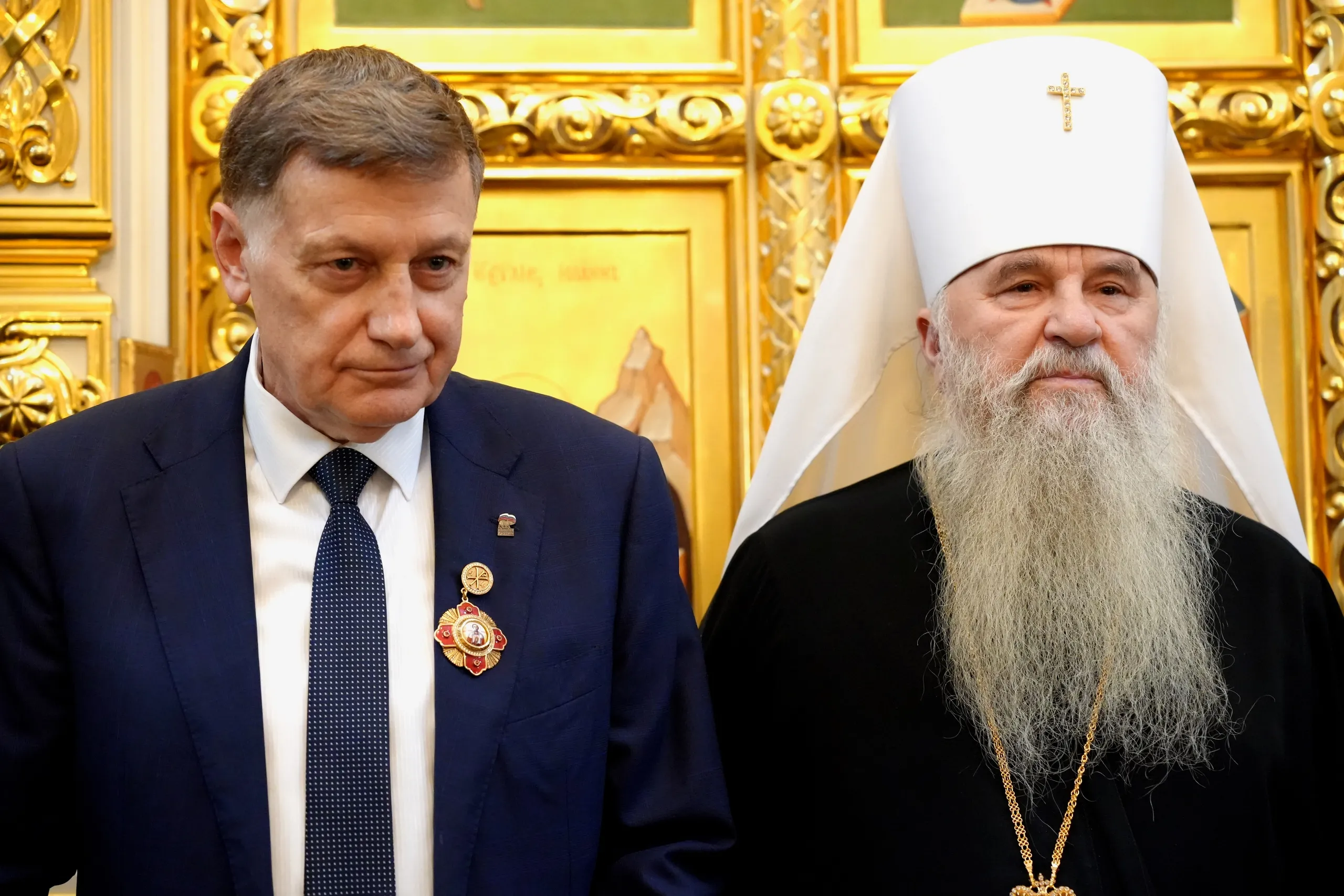 Митрополит Варсонофий совершил Всенощное бдение в храме Ксении Блаженной