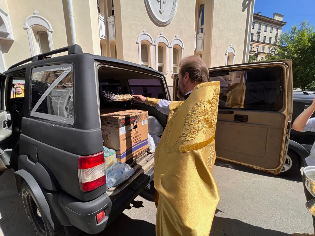 Молебен во славу русского оружия
