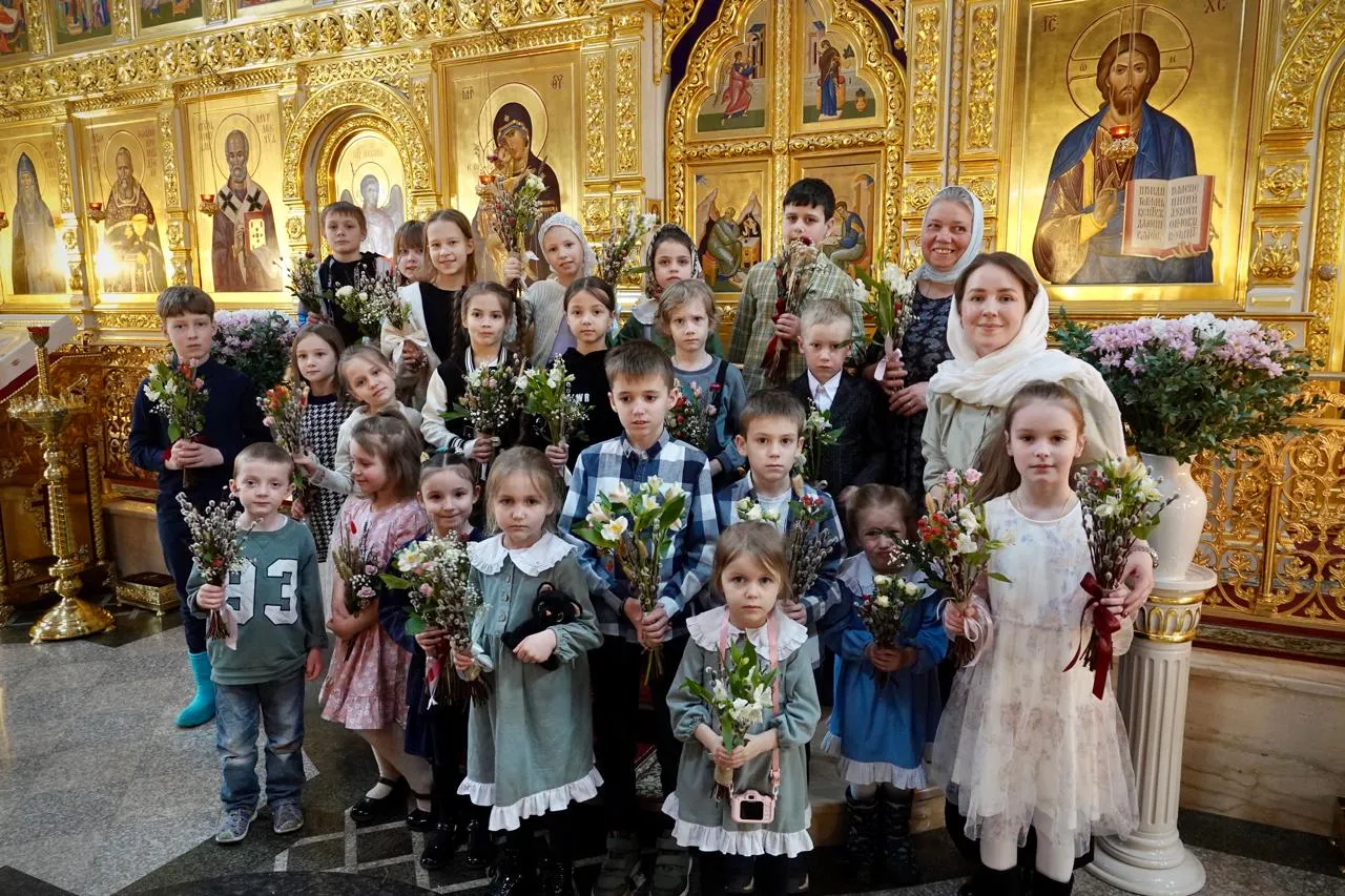 Вербное воскресение - детский праздник