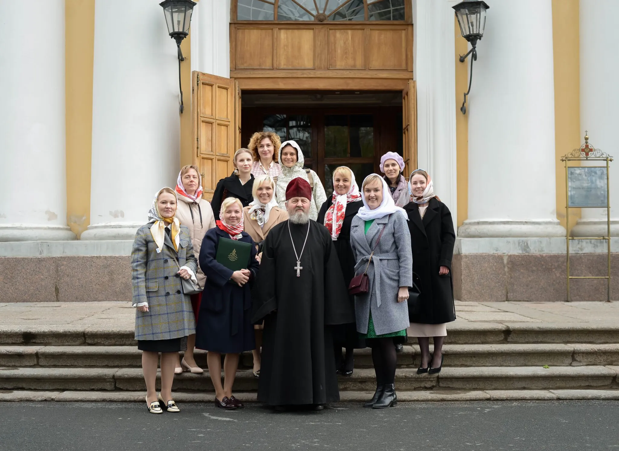 Презентация нашего храма была представлена на встрече Союза православных матушек Санкт-Петербургской митрополии