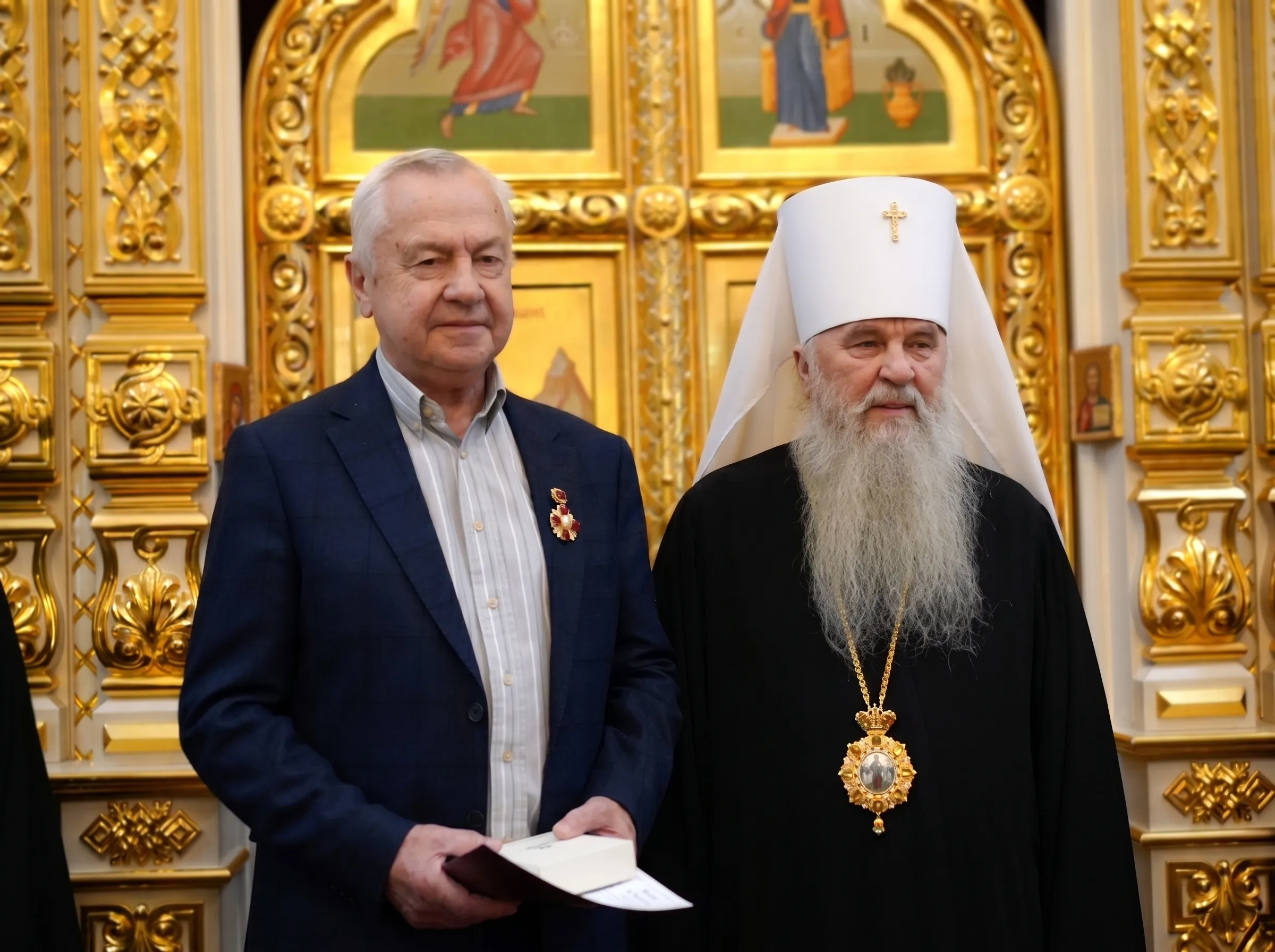 Митрополит Варсонофий совершил Всенощное бдение в храме Ксении Блаженной