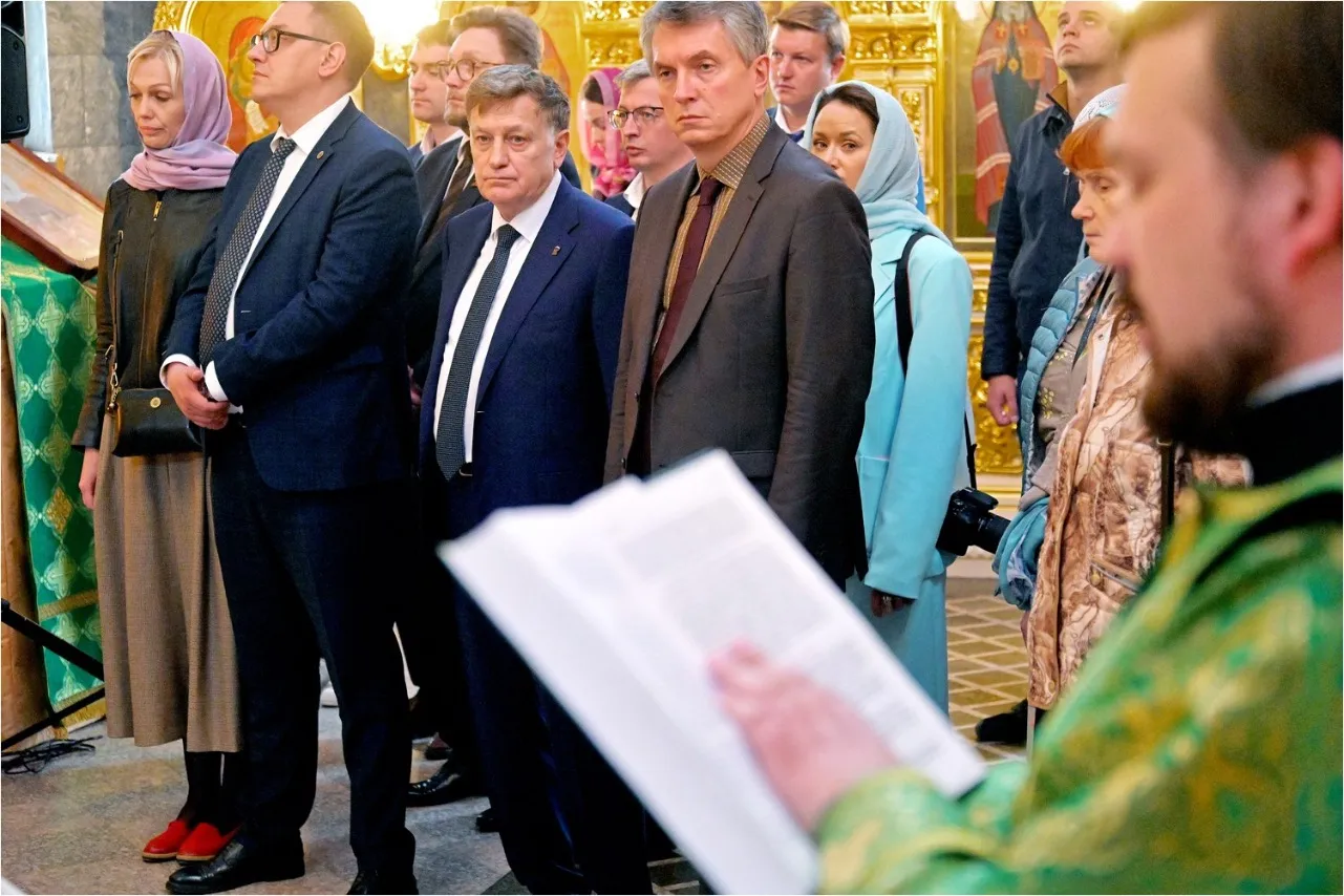 Митрополит Варсонофий совершил Всенощное бдение в нашем храме