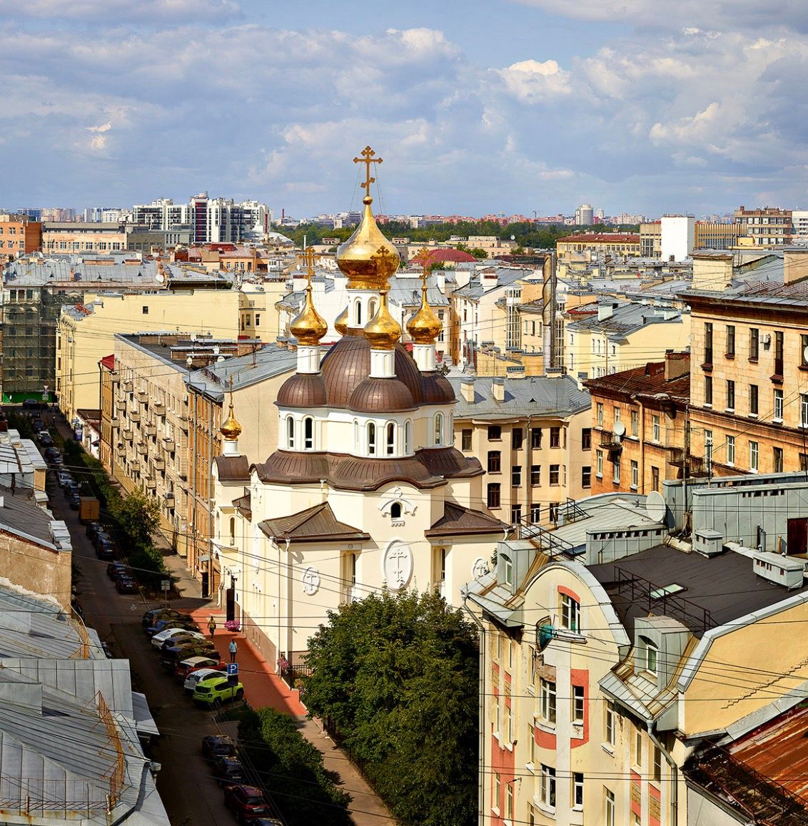 Храм святой блаженной Ксении Петербургской на Лахтинской улице