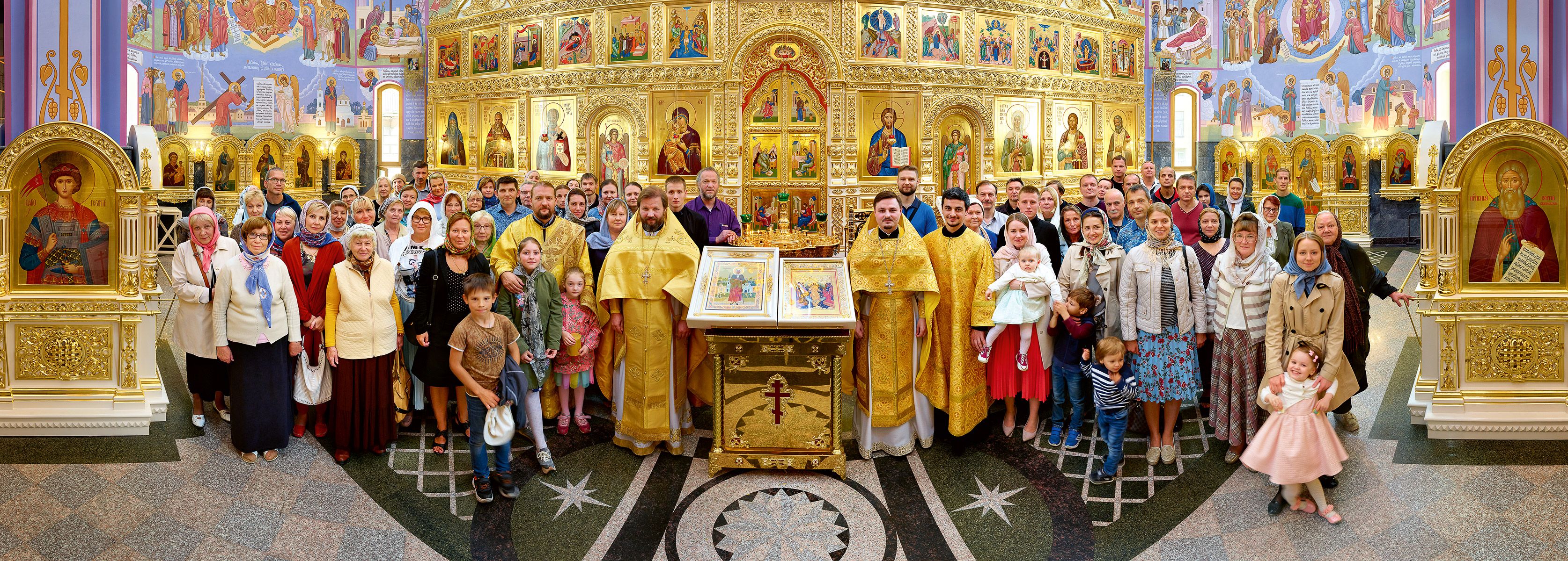 Приходская жизнь храма — панорама