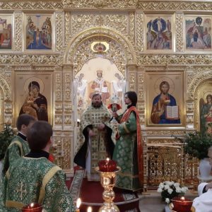 Престольный праздник в храме святой блаженной Ксении Петербургской на Лахтинской улице 17